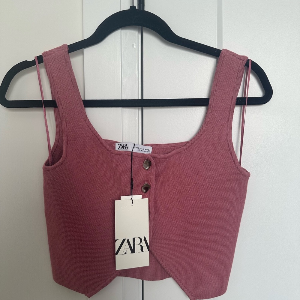 Zara Knit Crop - NWT - Picture 4 of 5